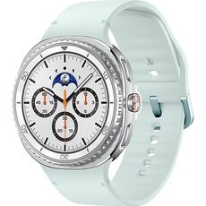 Galaxy Watch8 Classic | 46 мм | White | Sport/Mint | M/L, Размер: 46 мм, Цвет: White, Тип ремешка: Sport, Цвет ремешка: Mint, Размер ремешка: M/L, Подключение часов: Bluetooth / Wi-Fi